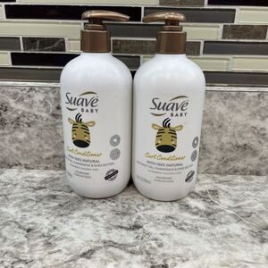 Suave Baby Conditioner  Natural Coconut Oil, Chamomile & Shea Butter 13.5 oz X 2